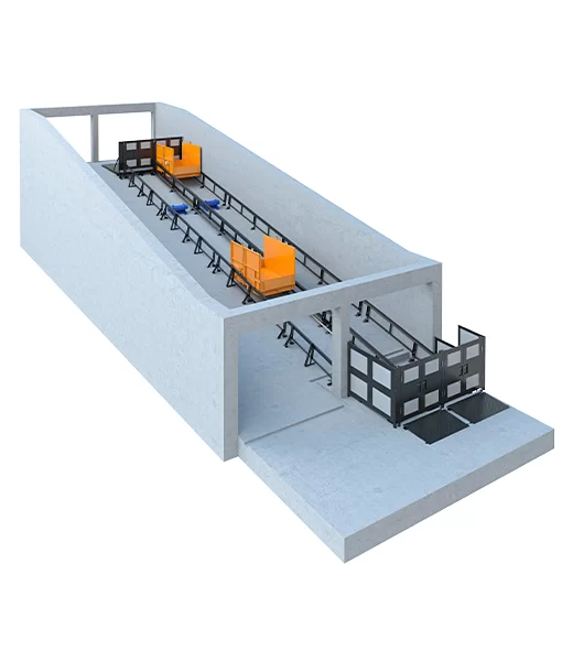 Наклонный грузовой подъемник 2000 кг Фото в Уфе