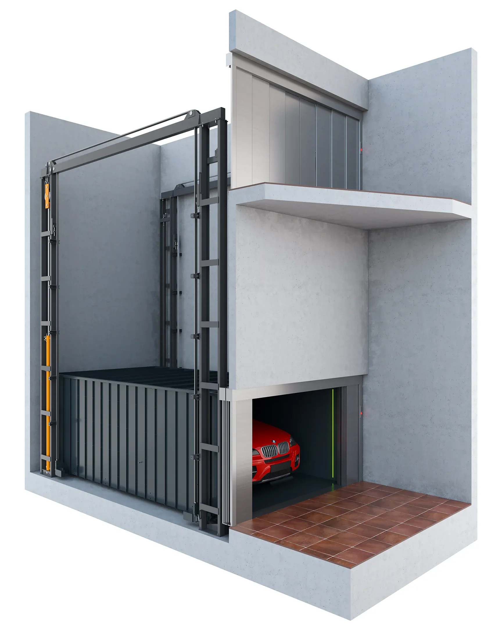 Четырехколонный автомобильный лифт - 5000 кг Фото в Уфе