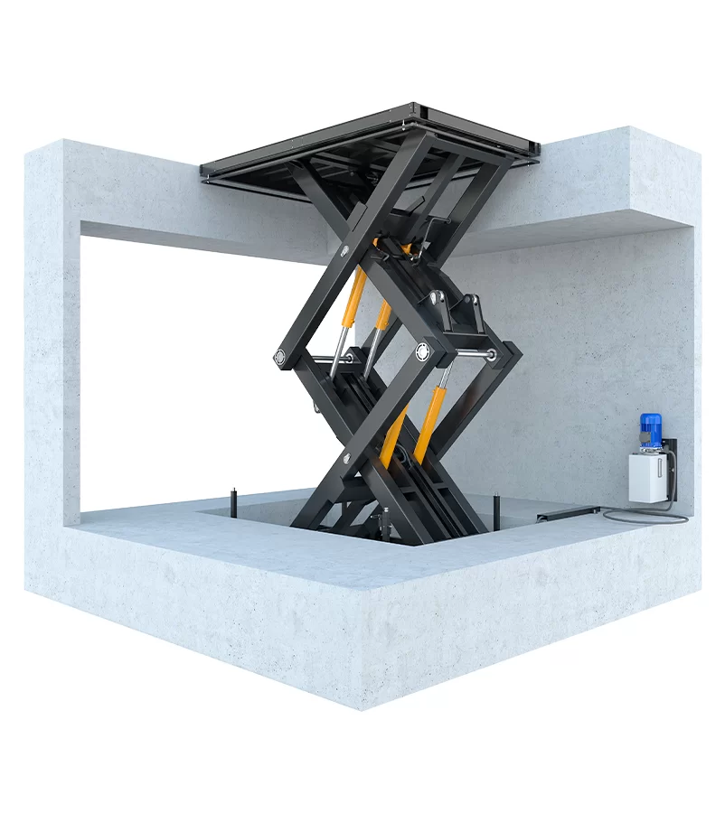 Подъемная платформа с вертикальным перемещением 500 кг Фото в Уфе