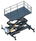 Мобильный ножничный подъемник 2500 кг Фото в Уфе