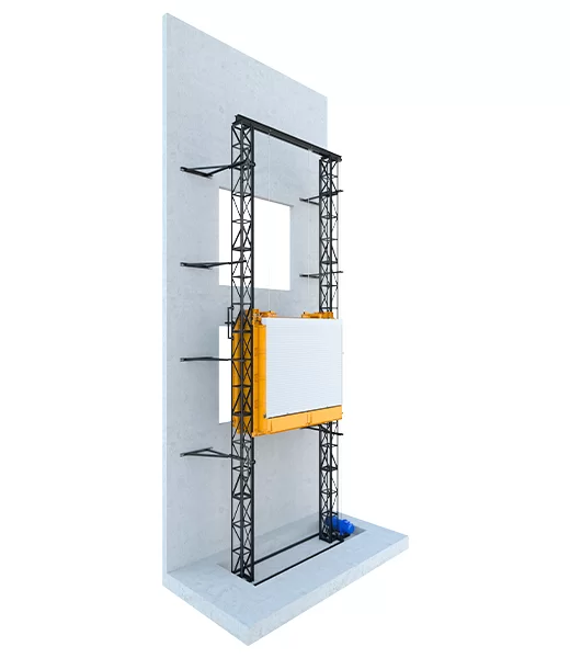 Двухмачтовый подъемник 500 кг, 24 м Фото в Уфе